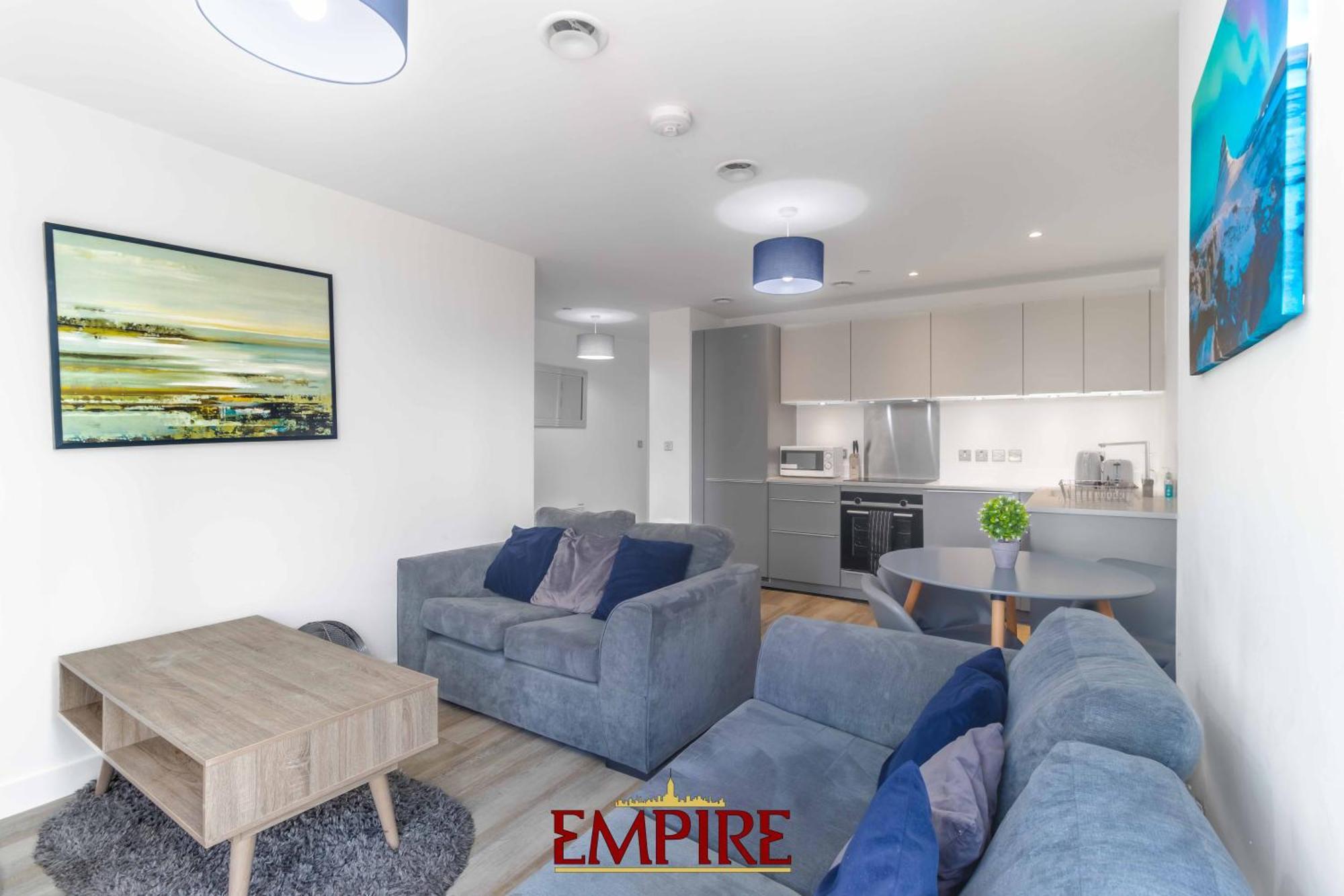 Luxury 2 Bedroom Apartment, On Broad Street! Birmingham Exterior foto